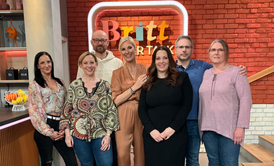 Judith und Bernd im Studio von Britt - der Talk mit Britt Hagedorn, Paula Lambert und Talkgästen